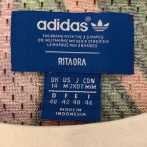 adidas Tops - ADIDAS X RITA ORA MESH DRAGON JERSEY TANK TOP adidas Tops - ADIDAS X RITA ORA MESH DRAGON JERSEY TANK TOP
